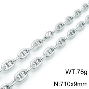 Stainless Steel Necklace - KN118469-Z