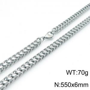 Stainless Steel Necklace - KN118480-Z