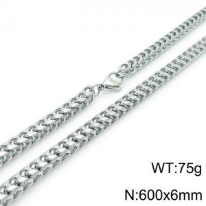 Stainless Steel Necklace - KN118481-Z