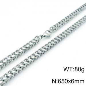 Stainless Steel Necklace - KN118482-Z