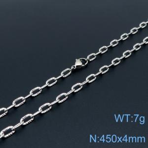 Stainless Steel Necklace - KN118506-Z