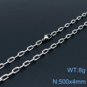 Stainless Steel Necklace - KN118507-Z