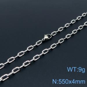 Stainless Steel Necklace - KN118508-Z