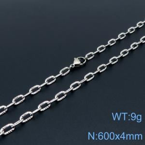 Stainless Steel Necklace - KN118509-Z