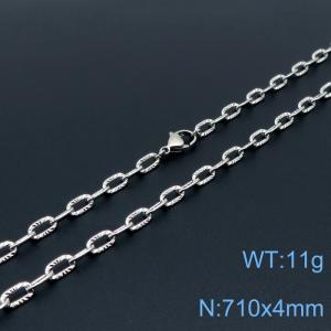 Stainless Steel Necklace - KN118510-Z