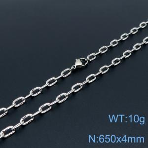 Stainless Steel Necklace - KN118511-Z