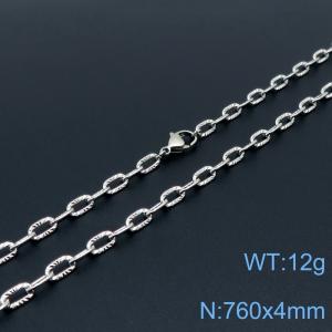 Stainless Steel Necklace - KN118512-Z