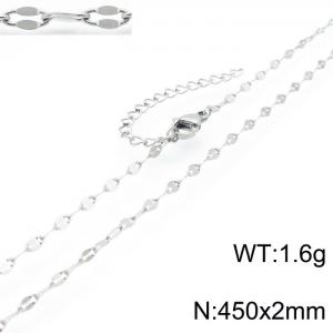 Stainless Steel Necklace - KN118596-K