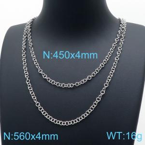 Stainless Steel Necklace - KN118877-Z