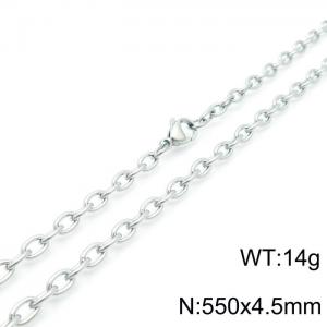 Stainless Steel Necklace - KN118970-Z