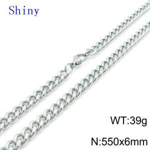 Stainless Steel Necklace - KN119033-Z