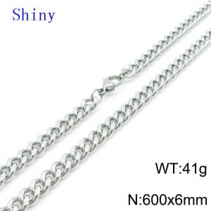 Stainless Steel Necklace - KN119034-Z