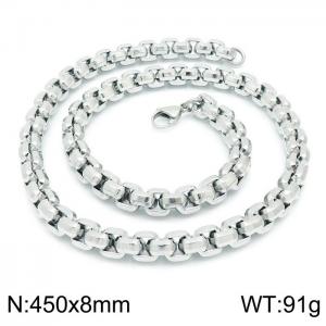 Stainless Steel Necklace - KN119336-Z