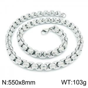 Stainless Steel Necklace - KN119338-Z