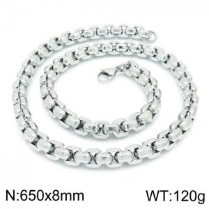 Stainless Steel Necklace - KN119339-Z