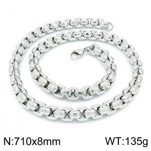 Stainless Steel Necklace - KN119340-Z