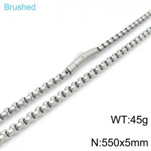 Stainless Steel Necklace - KN119348-KFC