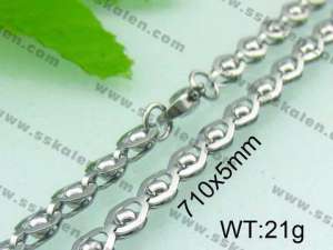 Stainless Steel Necklace - KN11939-Z