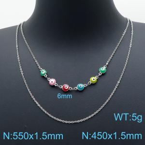 Stainless Steel Necklace - KN119392-Z