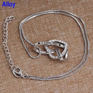 Alloy & Iron Necklaces - KN119435-WGLT