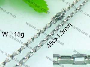 Staineless Steel Small Chain - KN12469-Z
