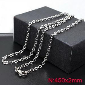 Staineless Steel Small Chain - KN12970-Z