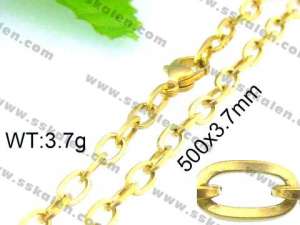 Staineless Steel Small Gold-plating Chain - KN13408-Z