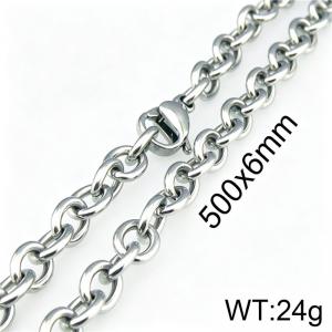 Stainless Steel Necklace - KN14141-Z