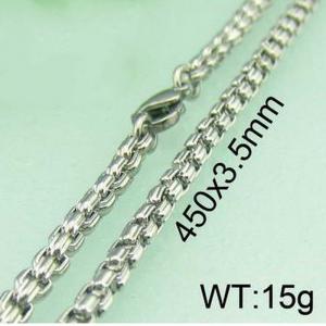 Stainless Steel Necklace - KN14709-Z