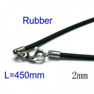 Stainelss Steel with Rubber Cord - KN1594