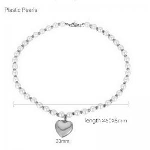 Plastic Necklace - KN16921-Z