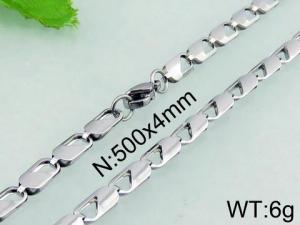 Stainless Steel Necklace - KN17373-ME