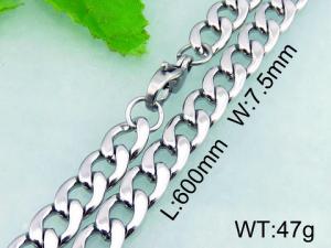 Off-price Necklace - KN17611-ZC