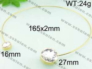 Stainless Steel Collar - KN19245-K