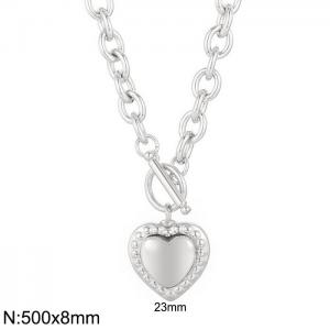 Stainless Steel Necklace - KN19298-Z
