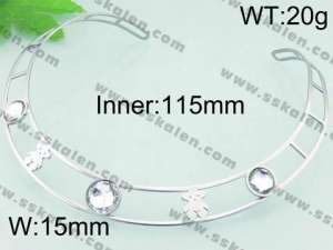 Stainless Steel Collar - KN19509-K