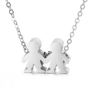 Stainless Steel Necklace - KN197043-K
