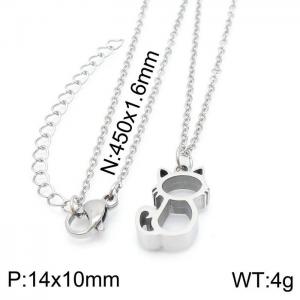 Stainless Steel Necklace - KN197138-TJG