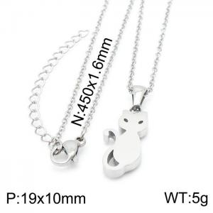 Stainless Steel Necklace - KN197144-TJG
