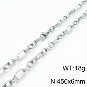 Stainless Steel  Necklace - KN197183-Z