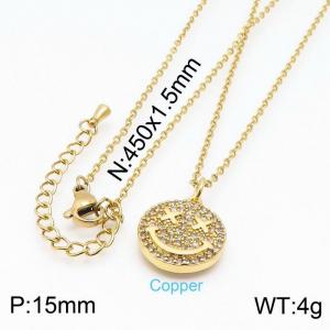 Copper Necklace - KN197427-JT