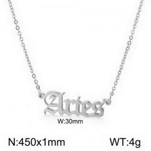 Stainless Steel Necklace - KN197478-KLX