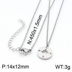 Stainless Steel Necklace - KN197596-Z