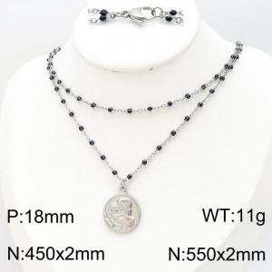 Stainless Steel Necklace - KN197610-Z