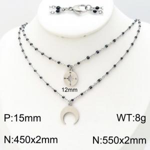 Stainless Steel Necklace - KN197612-Z
