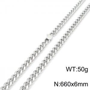 Stainless Steel Necklace - KN197728-KFC