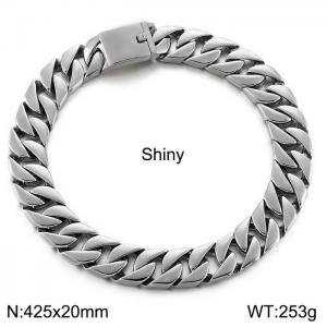 Stainless Steel Necklace - KN197833-KJX