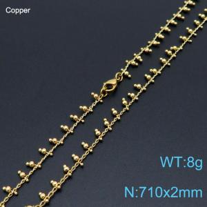 Copper Necklace - KN197885-Z