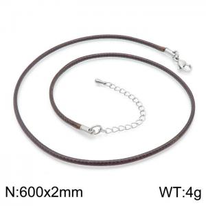 Plastic Necklace - KN197912-Z