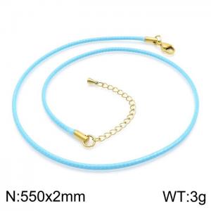 Plastic Necklace - KN197956-Z